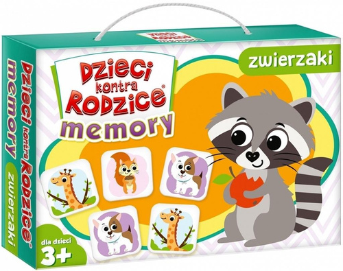Dzieci kontra Rodzice. Memory Zwierzaki