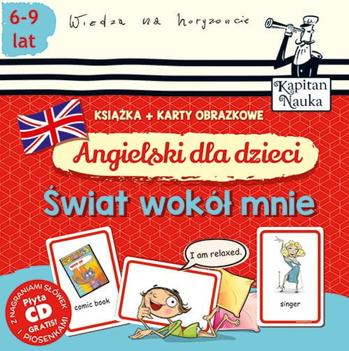Angielski dla dzieci Świat wokół mnie + karty obrazkowe