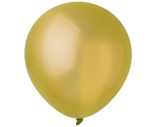 Balony Decomex metallic Gold 100szt