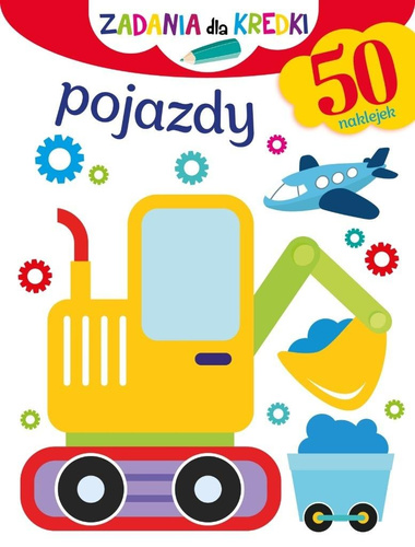 Zadania dla kredki. Pojazdy