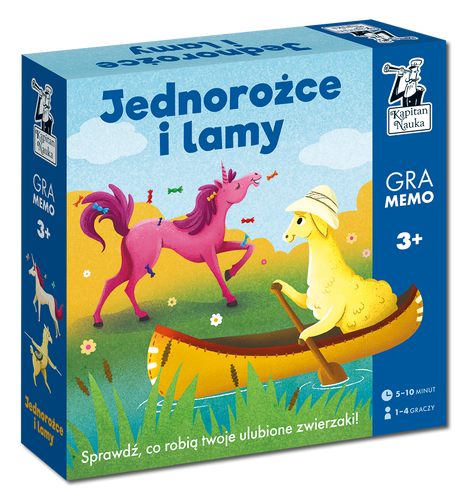Lamy i jednorożce. Minigra. Kapitan Nauka