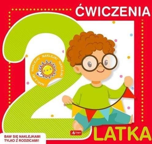 Ćwiczenia 2-latka z naklejkami