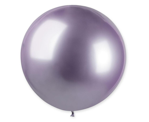 Balon kula shiny fioletowa 80cm