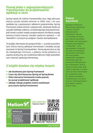 Spring. Wstęp do programowania aplikacji