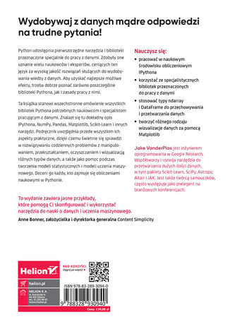 Python Data Science. Niezbędne narzędzia do pracy z danymi. Wydanie II