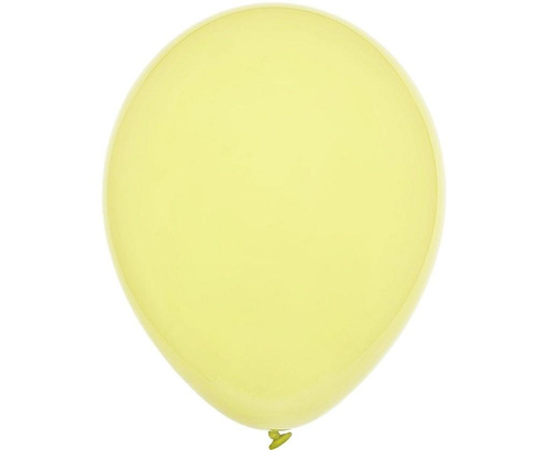 Balony Decomex pastel Yellowish 100szt