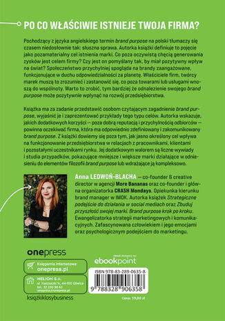 Zbuduj przyszłość swojej marki. Brand purpose krok po kroku