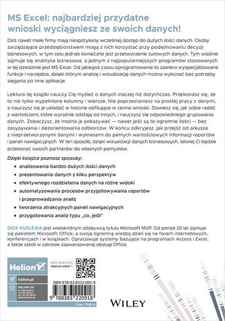 Wizualizacja danych. Pulpity nawigacyjne i raporty w Excelu