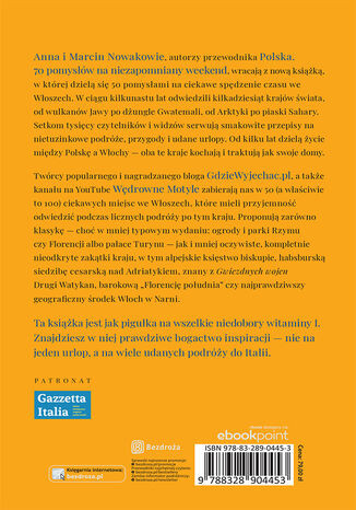 Włochy. 50 pomysłów na urlop