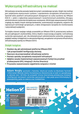 VMware vSphere ESXi 8. Instalacja, konfiguracja i wprowadzenie do vCenter