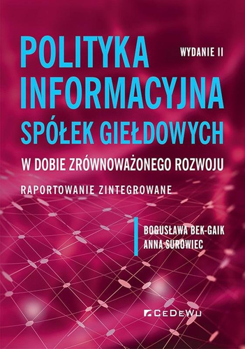 Polityka informacyjna spółek giełdowych w dobie zr