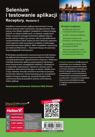 Selenium i testowanie aplikacji. Receptury. Wydanie II