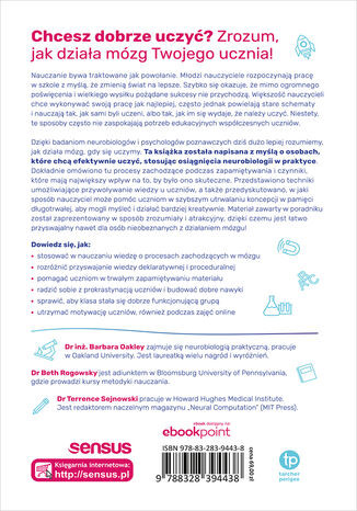 Naucz się nauczania. Praktyczne wykorzystanie osiągnięć neurobiologii