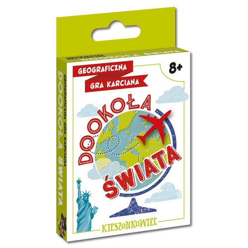 Dookoła świata. Geograficzna gra karciana. Kieszonkowiec
