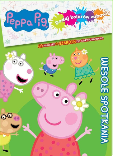 Peppa Pig. Dodaj kolorów zabawie Kolorowe przygody