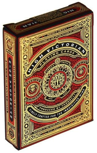 Karty High Victorian czerwone BICYCLE