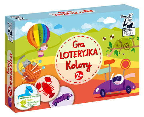 Gra Loteryjka. Kolory