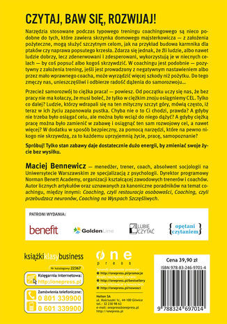 COACHING, KREATYWNOŚĆ, ZABAWA. Narzędzia rozwoju dla pasjonatów i profesjonalistów