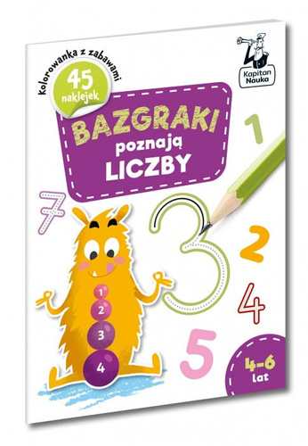 Bazgraki poznają LICZBY 4-6 lat