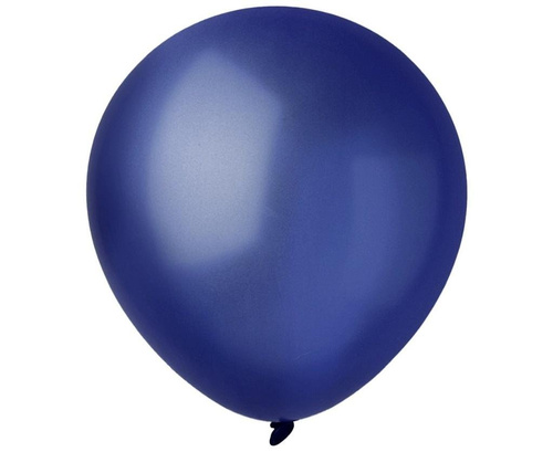 Balony Decomex metallic Midnight Blue 100szt