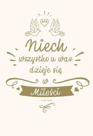 NT z infografikami B5 złota tł. Ślub