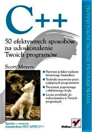 C++. 50 efektywnych sposobów na udoskonalenie Twoich programów