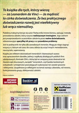 Prowadzenie warsztatów szkoleniowych. Podręcznik trenera biznesu