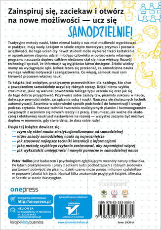 Sztuka samodzielnej nauki. Jak zdobyć dowolną umiejętność w krótszym czasie i jak pokierować własną edukacją