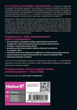C++. Zadania zaawansowane