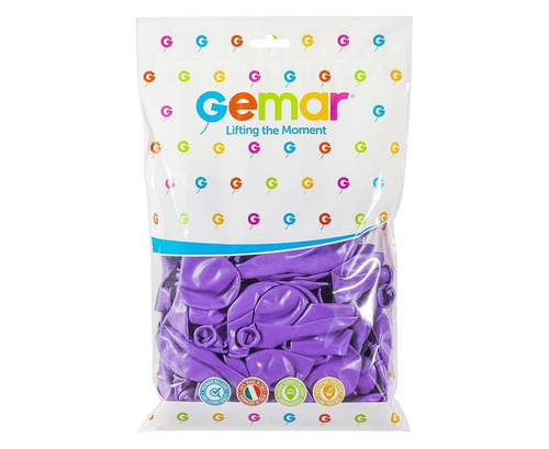 Balony pastelowe lawendowe 30,5cm 100szt