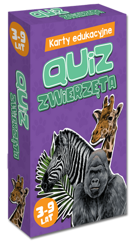 Karty edukacyjne. Quiz. Zwierzęta