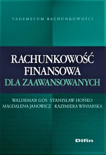 Rachunkowość finansowa dla zaawansowanych
