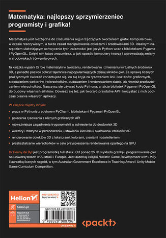 Matematyka w programowaniu gier i grafice komputerowej. Tworzenie i renderowanie wirtualnych środowisk 3D oraz praca z nimi