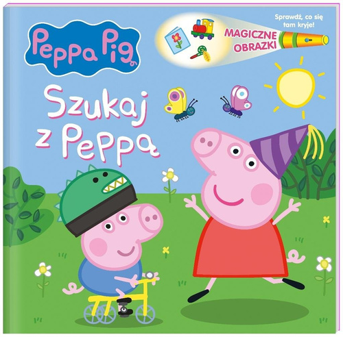 Świnka Peppa. Magiczne obrazki. Szukaj z Peppą