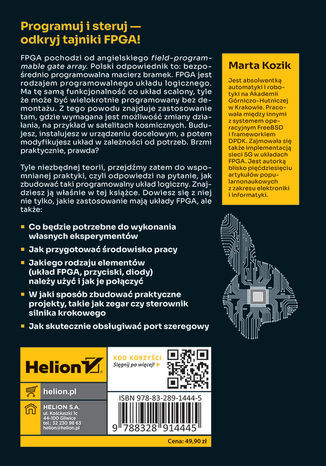 Oswoić FPGA z SystemVerilog. Jak używać programowalnych układów logicznych we własnych projektach