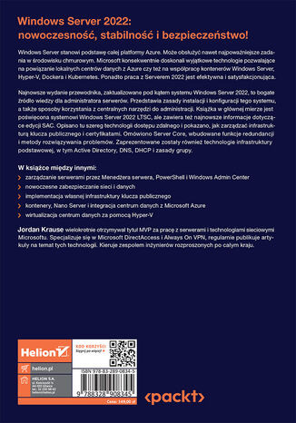 Windows Server 2022 dla profesjonalistów. Profesjonalna administracja środowiskiem Windows Server. Wydanie IV