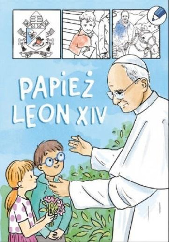 Papież Leon XIV - kolorowanka