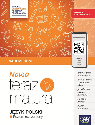J. Polski Nowa Teraz Matura Vademecum 2025/26 ZR