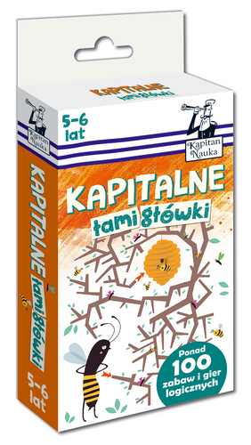 Kapitalne łamigłówki 5-6 lat Kapitan Nauka