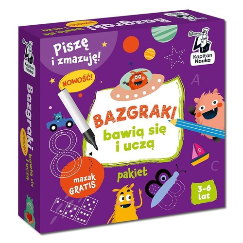 Bazgraki bawią się i uczą PAKIET