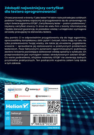 Certyfikowany tester ISTQB. Poziom podstawowy. Pytania i odpowiedzi