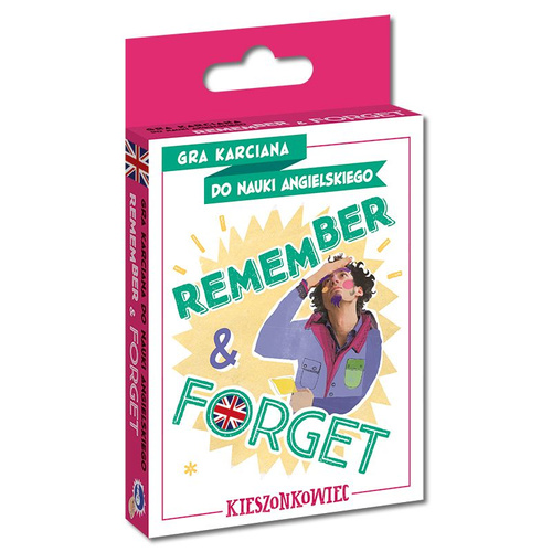 Remember and Forget. Gra karciana do nauki angielskiego. Kieszonkowiec