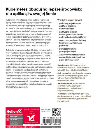 Kubernetes w środowisku produkcyjnym. Jak budować efektywne platformy aplikacji