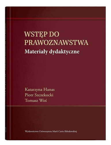 Wstęp do prawoznawstwa. Materiały dydaktyczne
