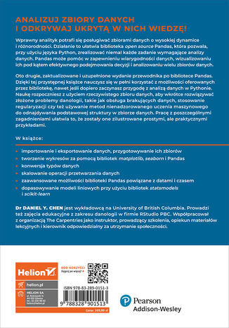 Jak analizować dane z biblioteką Pandas. Praktyczne wprowadzenie. Wydanie II