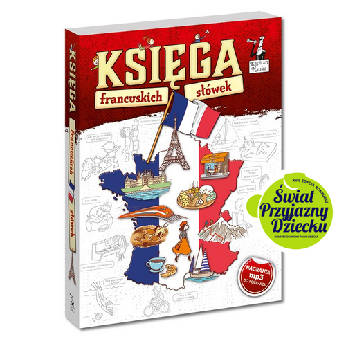Księga francuskich słówek Kapitan Nauka