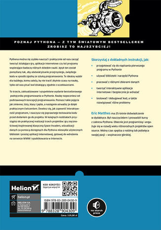 Python. Instrukcje dla programisty. Wydanie III