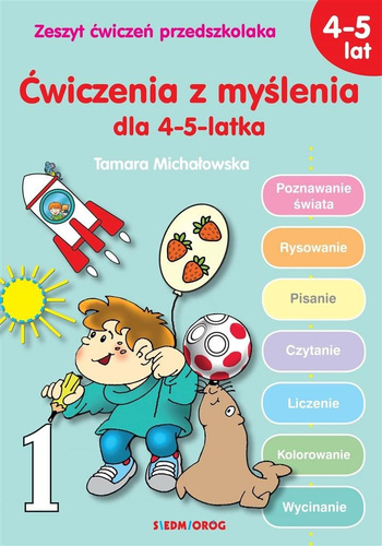 Ćwiczenia z myślenia dla 4-5 latka w.2020