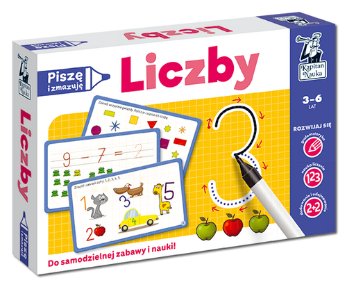 Liczby Piszę i zmazuję. Kapitan Nauka