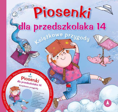 Książkowe przygody. Piosenki dla przedszkolaka